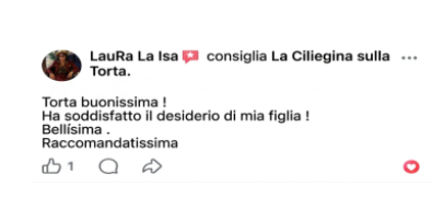 Recensione Facebook Laura La Isa